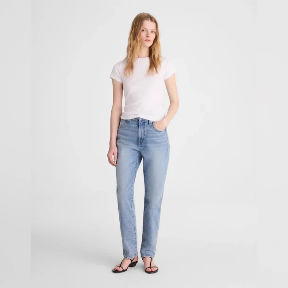 Madewell The Perfect Vintage Jeans Light Blue Wash - Picture 2 of 13
